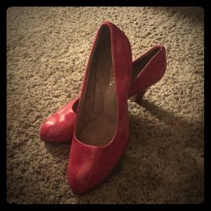 Patent pink 3”heels